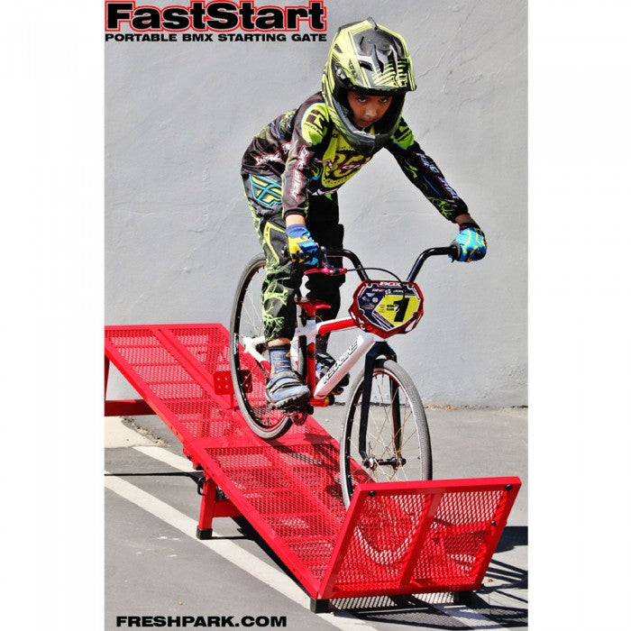 FastStart Portable BMX  Starting Gate with Grip Tape