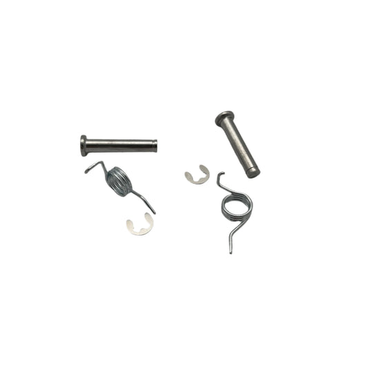 Rawrr Mantis X and Mantis X Pro left and right foot peg install kit with pins, circlips and springs