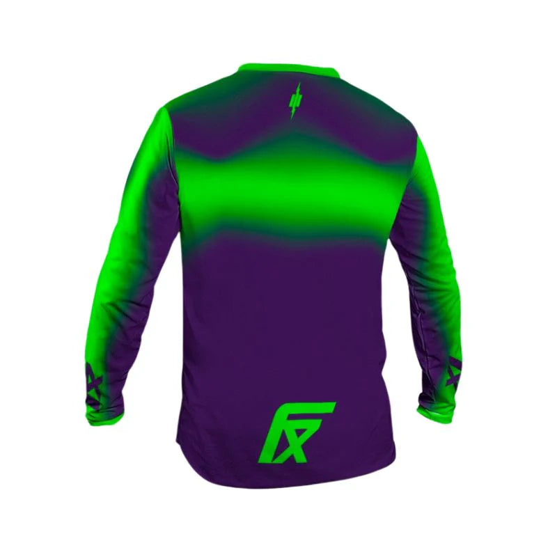 Solid Purple/Green Jersey