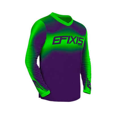 Solid Purple/Green Jersey