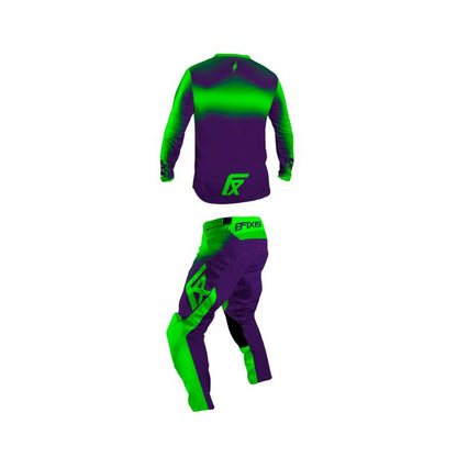 Solid Purple/Green Jersey