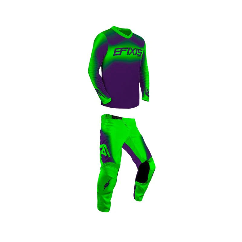 Solid Purple/Green Jersey