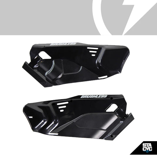 BRUSHLESS VENTED SIDE PANELS