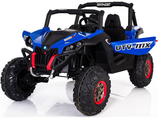 Mini Moto UTV 4x4 12v Black (2.4ghz RC)