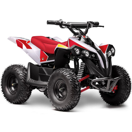 MotoTec E-Bully 36v ATV White