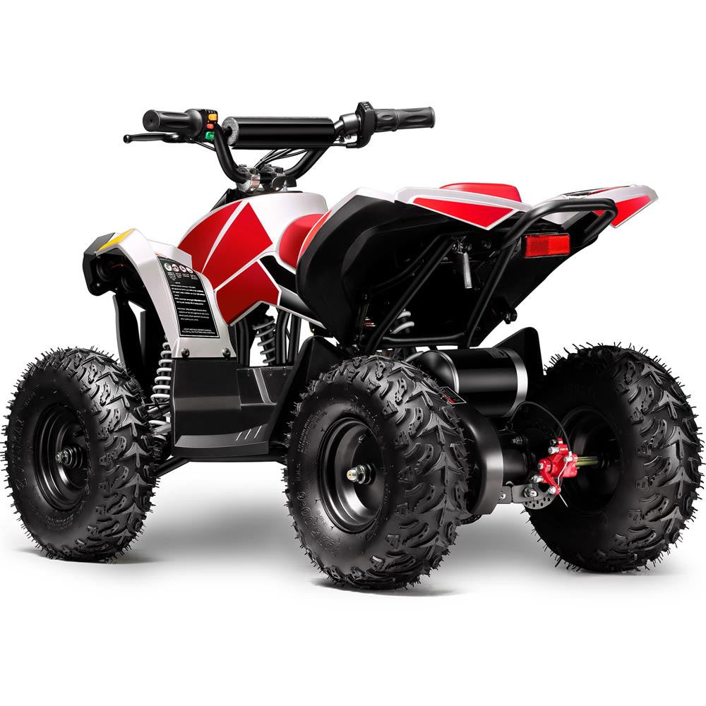 MotoTec E-Bully 36v ATV White