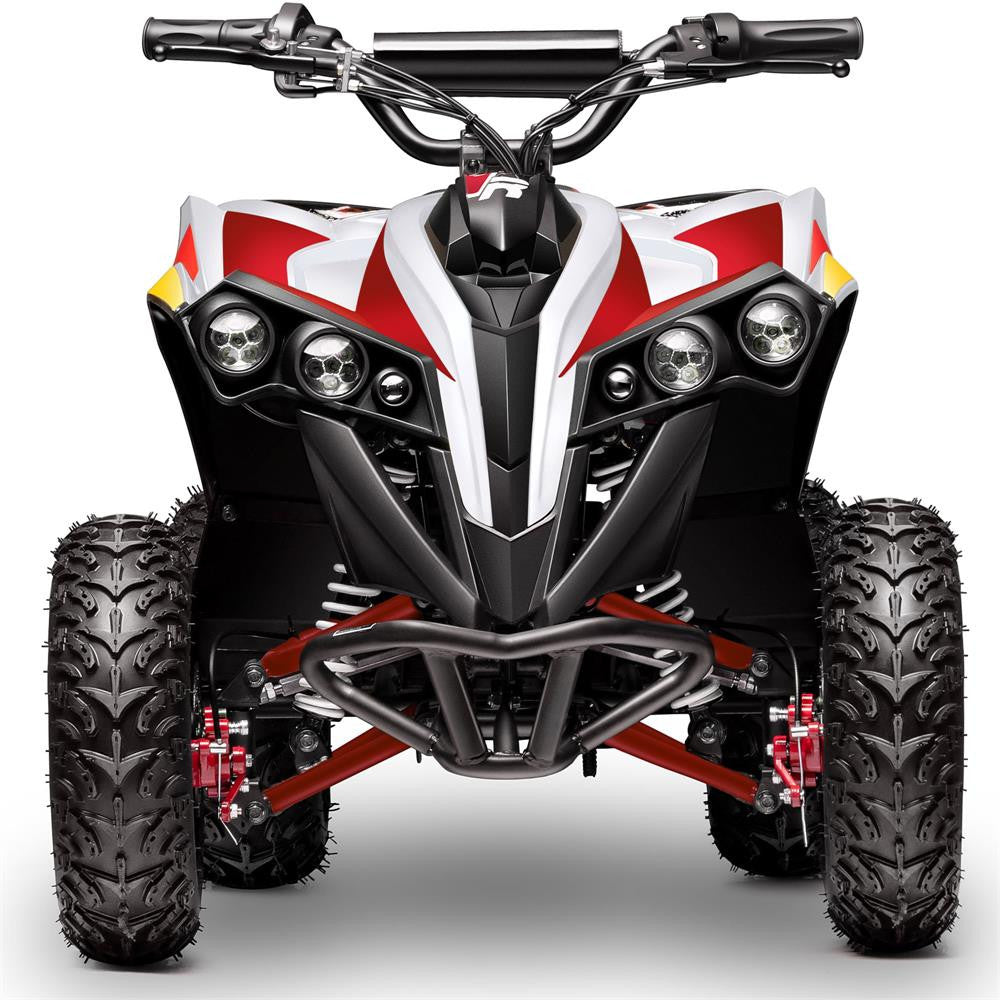 MotoTec E-Bully 36v ATV White