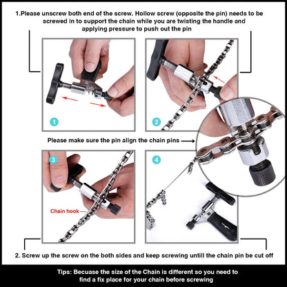 Chain Breaker Adjustment Too