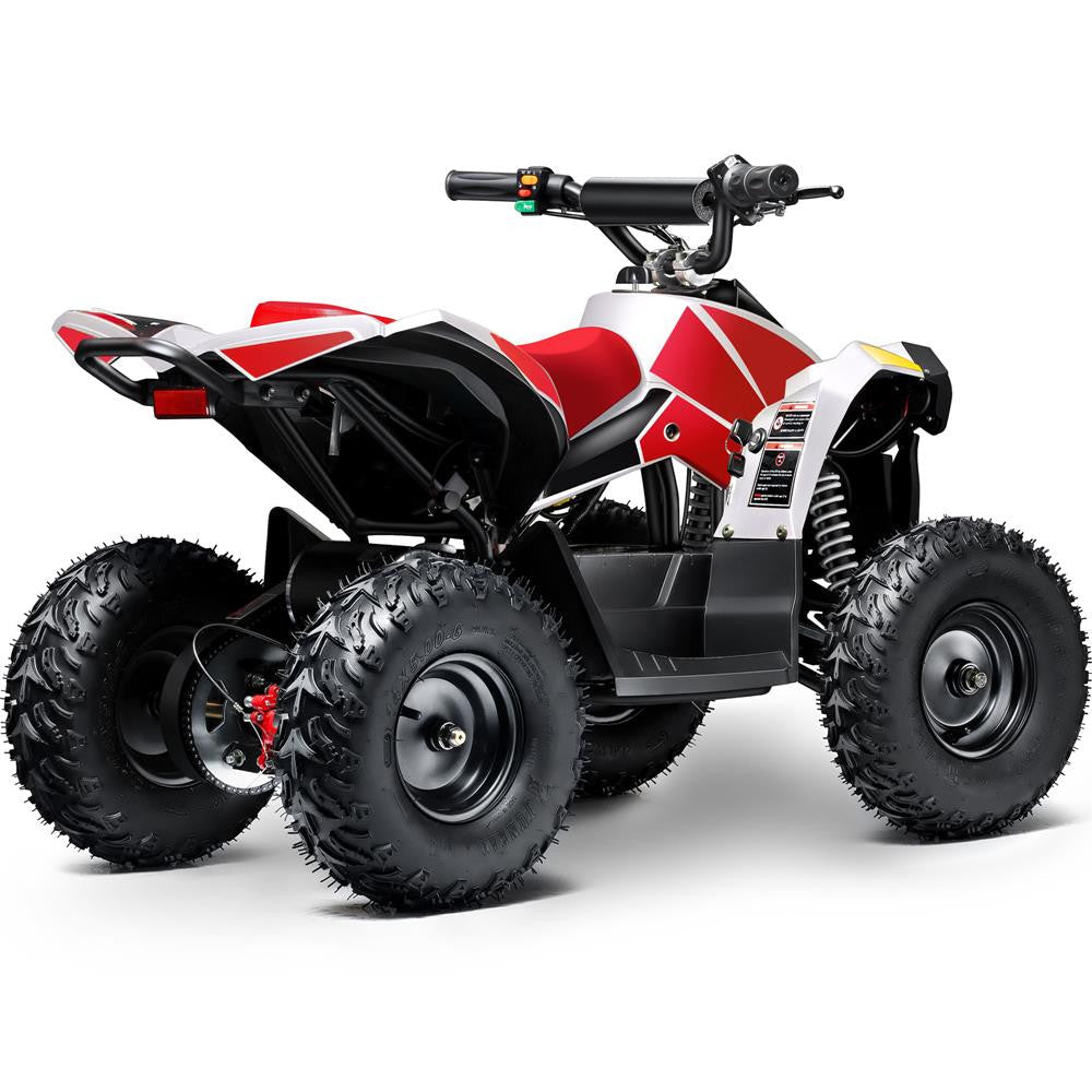 MotoTec E-Bully 36v ATV White